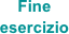 Fine esercizio